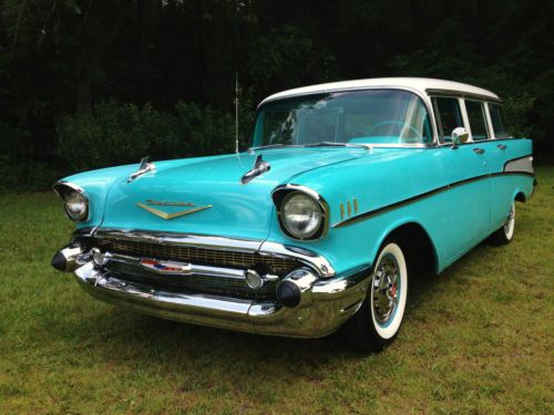 Beautiful 1957 Chevrolet Chevy Station Wagon (1955 1956 1957 not a Nomad), US $22,500.00, image 3
