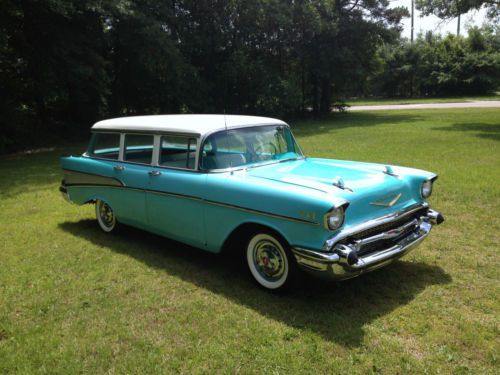 Beautiful 1957 Chevrolet Chevy Station Wagon (1955 1956 1957 not a Nomad), US $22,500.00, image 4