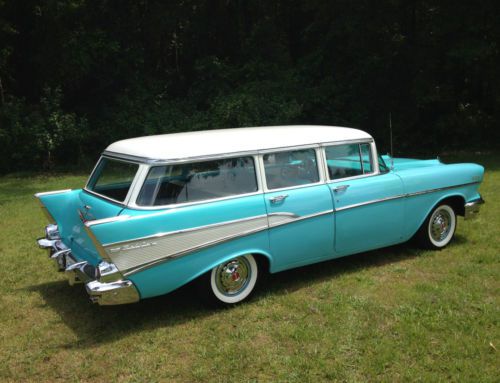 Beautiful 1957 Chevrolet Chevy Station Wagon (1955 1956 1957 not a Nomad), US $22,500.00, image 23