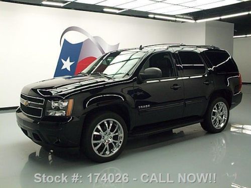 2012 chevy tahoe lt 8-pass htd leather nav dvd 22&#039;s 48k texas direct auto