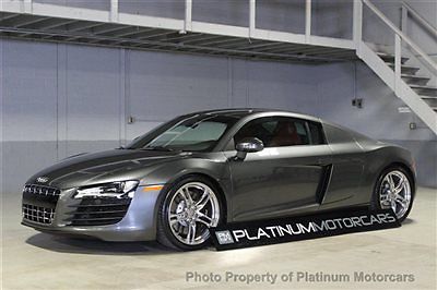 2009 audi r8 4.2l v8 6 speed manual transmission, 15k miles, navi, b &amp; o audio