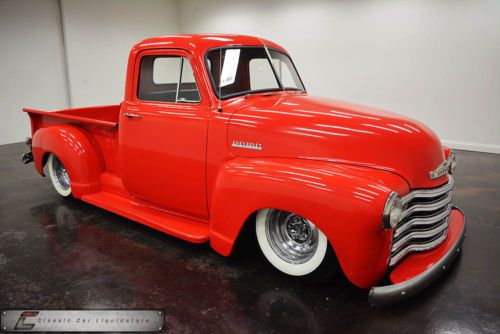 1952 chevrolet 3100 pickup air ride 250 inline 6 th350 cool truck!