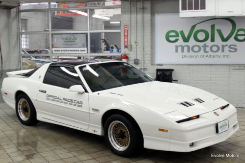 1989 pontiac trans am 20th anniversary pace car edition bankruptcy sale