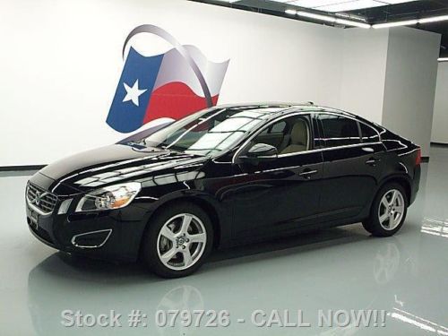 2012 volvo s60 t5 sedan sunroof leather alloys 55k mi texas direct auto