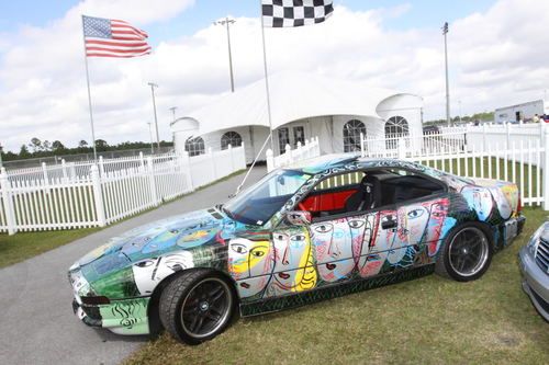 1993 bmw 850ci "art car"