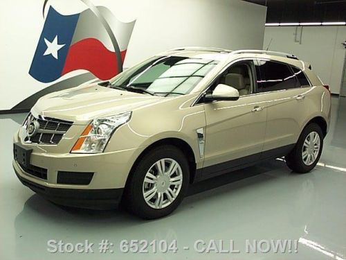 2010 cadillac srx luxury pano roof nav rear cam 50k mi texas direct auto