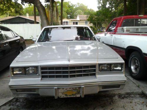 1985 chevrolet monte carlo base coupe 2-door 3.8l