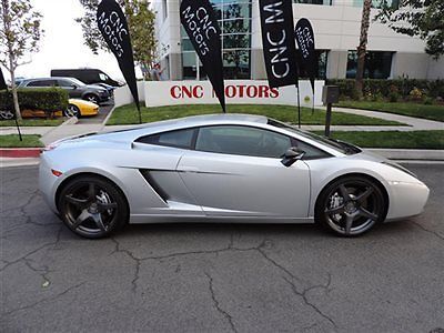 2004 lamborghini gallardo v10 coupe e gear / adv1 wheels / 8 in stock / must see