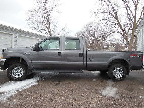 2003 ford f-250 super duty crew cab fx4 one owner, only 101997 miles