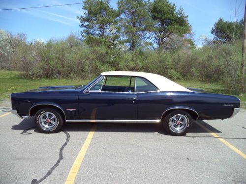 1966 pontiac gto 389 matching #&#034;s  phs documented with  factory air conditioning