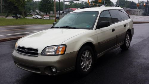 2002 subaru outback  wagon 4-door 2.5l awd nice no reserve!!!!