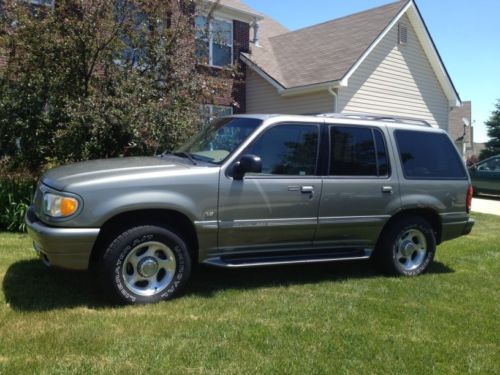 2000 mercury mountaineer suv - premier edition - loaded - 201k miles  (se indy)