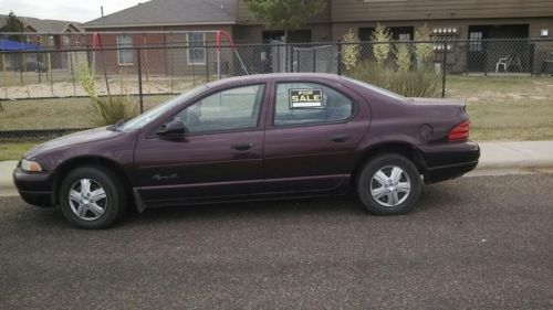 1999 plymouth breeze base sedan 4-door 2.0l