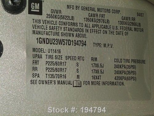 2007 CHEVY UPLANDER LS 7-PASS CRUISE CONTROL 26K MILES TEXAS DIRECT AUTO, US $10,480.00, image 11