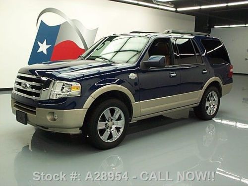 2010 ford expedition king ranch sunroof nav dvd 60k mi texas direct auto