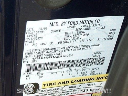 2010 FORD EXPEDITION KING RANCH SUNROOF NAV DVD 60K MI TEXAS DIRECT AUTO, US $30,980.00, image 12
