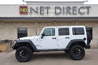 4x4 3.6 v6 4&#034; lift 20&#034; rims 35&#034; tires htd leather 24k mi net direct auto texas