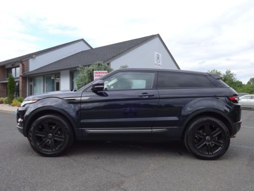 2012 land rover range rover evoque pure plus 2dr coupe climate pkg 1-owner wow!