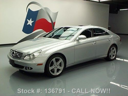 2008 mercedes-benz cls550 sunroof vent seats nav 43k mi texas direct auto