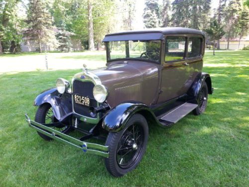 1929 ford model a tudor