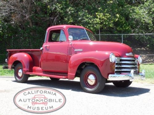 Beautifully restored 1953 chevrolet 3100 pickup truck