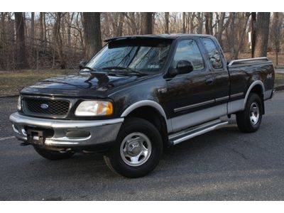 1997 ford f-150 supercab awd 2tone paint new tires bedliner veryclean noreserve!
