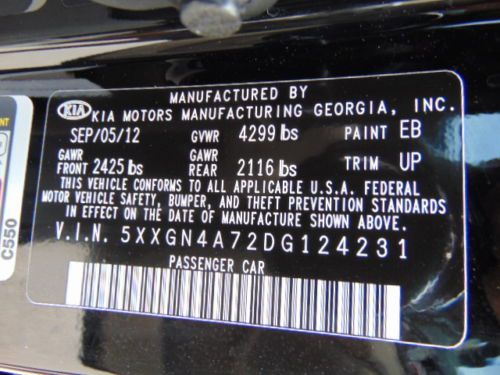 *MEGA DEAL* 2013 OPTIMA EX *GDI* NAVIGATION - PANORAMIC GLASS ROOF - INFINITI, US $16,990.00, image 65