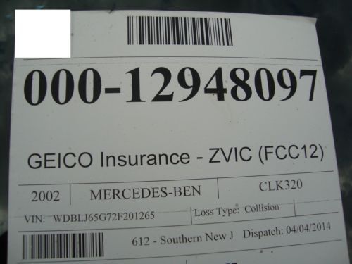 Mercedes CLK320 V6 Salvage Rebuildable Repairable Wrecked Project Damaged FIXER, US $3,995.00, image 26