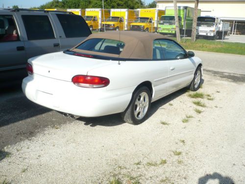 2000 chrysler sebring jxi convertible 2-door 2.5l