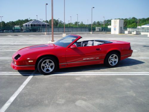 Iroc-z convertible