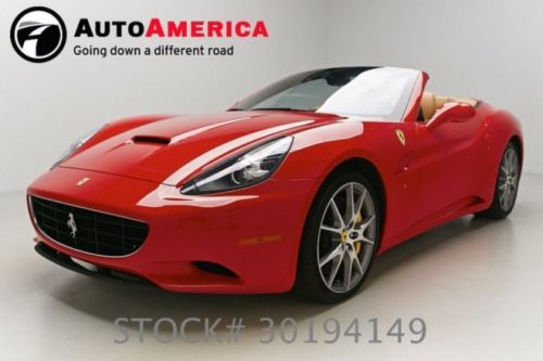 2013 ferrari california 8k low miles auto nav rearcam leather bluetooth aux