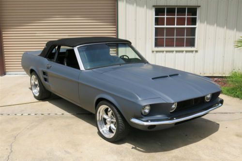 1967 ford mustang convertible v8 302 vortech supercharged shelby tribute 67