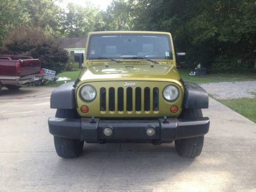 2008 jeep wrangler unlimited x sport utility 4-door 3.8l