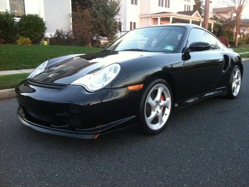 2002 porsche 911 turbo 6 speed low miles twin turbo like new