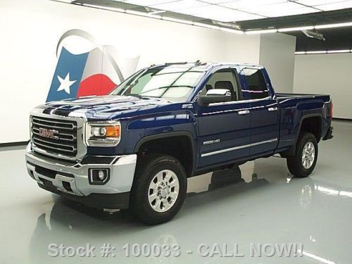 2015 gmc sierra 2500 dbl cab z71 4x4 diesel leather nav texas direct auto