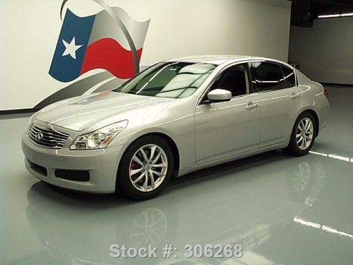 2009 infiniti g37 journey sedan auto leather alloys 85k texas direct auto