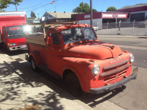 1950 50 dodge b2c b-2-c 3/4-ton 5 window farm pickup truck