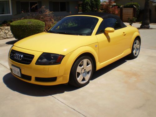 2004 audi tt quattro convertible 2-door 1.8l  71k    excellent condition