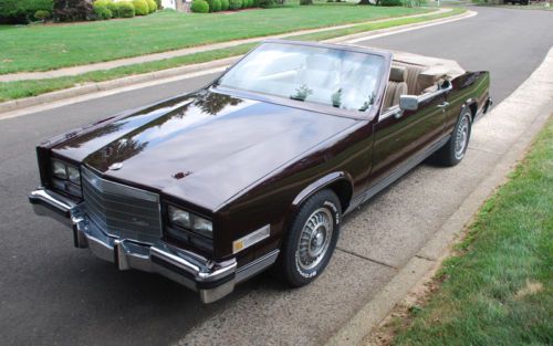 1985 cadillac eldorado touring coupe convertible  &lt;super rare 1985 eldorado&gt;  85