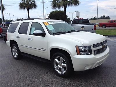 4wd 4dr 1500 ltz chevrolet tahoe ltz low miles suv automatic 5.3l v8 sfi ohv 16v