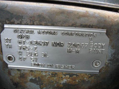 1967 CHEVROLET CAMERO RS SS 4 SPEED 350 CAR RALLEY SPORT SUPER 67 68 69 1968, image 19