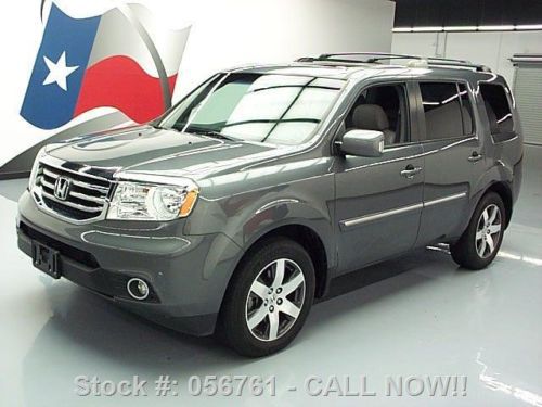 2012 honda pilot touring 4x4 leather sunroof nav 31k mi texas direct auto