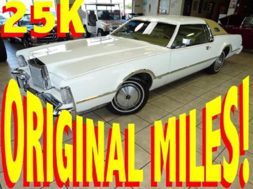 ***25,000 original miles***1976 lincoln continental (((mark iv)) 2dr 77 78 79