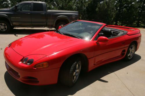 1995 mitsubishi 3000gt spyder vr-4 convertible 2-door 3.0l