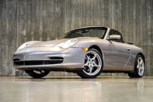 2002 porsche 911 cabriolet! advanced technic pkg! tiptronic! 18s! clean!