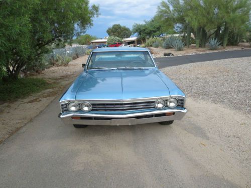 1967 chevrolet el camino, 4 speed, no rust