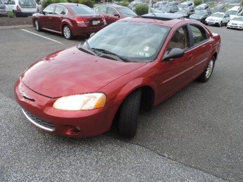 02 chrysler sebring lxi 96k miles ice cold air leather moonroof clean no reserve