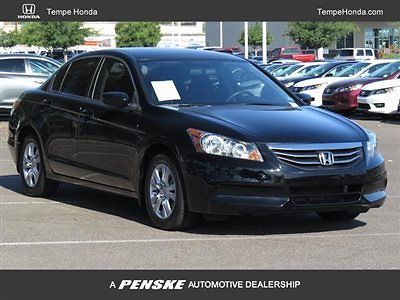 Honda accord sdn 4dr i4 auto se low miles sedan automatic gasoline 2.4l dohc mpf