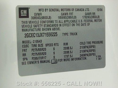 2007 CHEVY SILVERADO TEXAS ED LT CREW LEATHER 20'S 75K TEXAS DIRECT AUTO, US $19,980.00, image 19