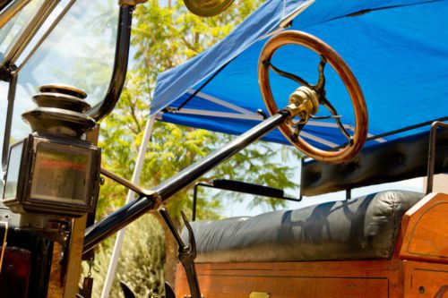 1914 Ford Model T Pickup Truck, Brass, Wood Wheels, Folding Windsheild, Lamps, US $18,000.00, image 14